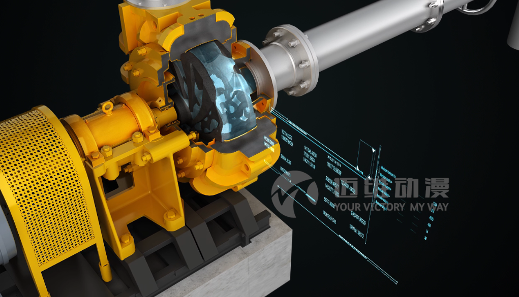 陶瓷泵產(chǎn)品演示三維動(dòng)畫(huà) 陶瓷泵產(chǎn)品演示三維動(dòng)畫(huà)