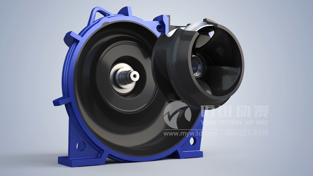 三維動(dòng)畫(huà)制作凸輪式轉子泵動(dòng)畫(huà)演示(圖1) 三維動(dòng)畫(huà)制作凸輪式轉子泵動(dòng)畫(huà)演示(圖1)