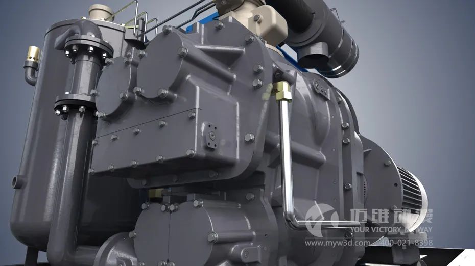 超復雜的壓縮機工作原理用三維動(dòng)畫(huà)來(lái)解析，真的看懂了！(圖3)