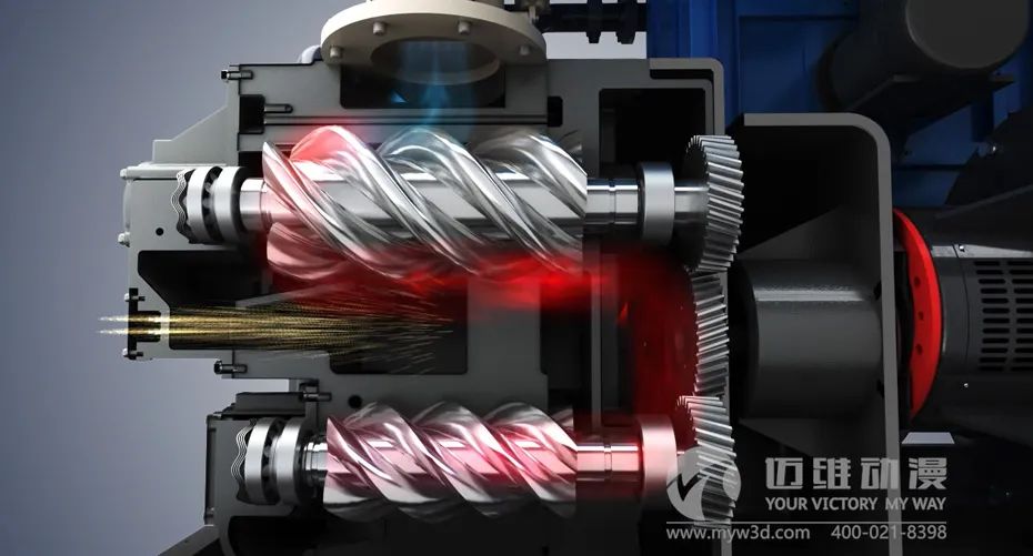 超復雜的壓縮機工作原理用三維動(dòng)畫(huà)來(lái)解析，真的看懂了！(圖5)