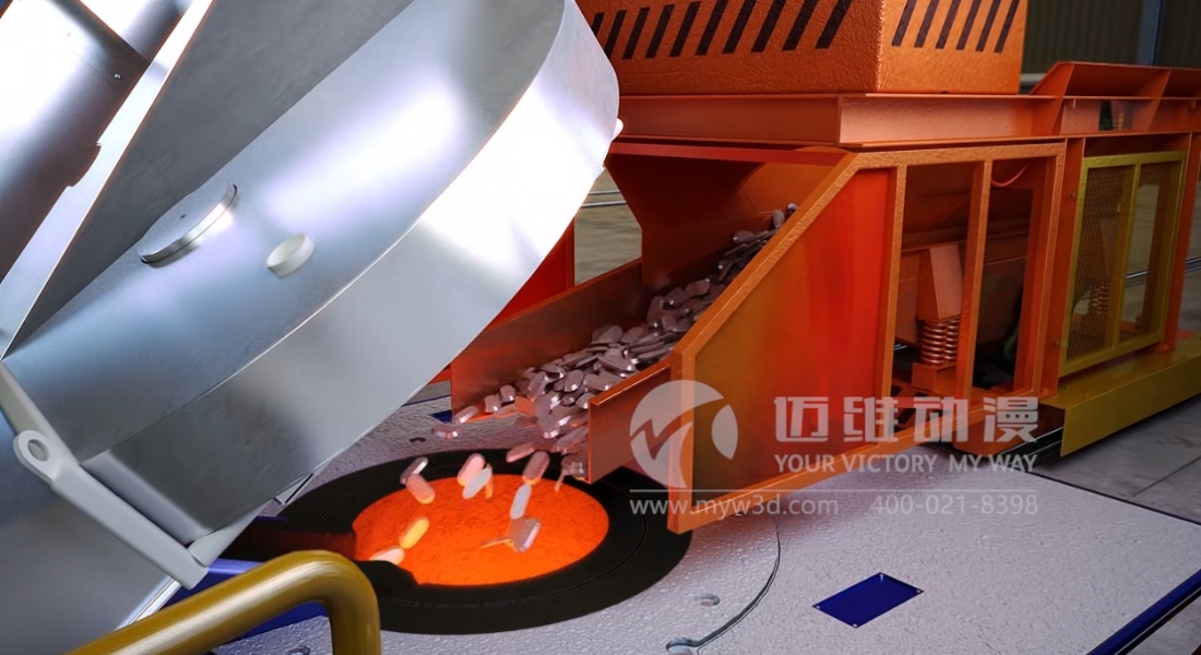 工業(yè)三維動(dòng)畫(huà)，讓觀(guān)眾感受冶金工藝的獨特魅力！(圖1)
