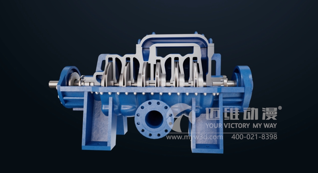 工業(yè)三維動(dòng)畫(huà)助力機械流體行業(yè)健康發(fā)展(圖2)