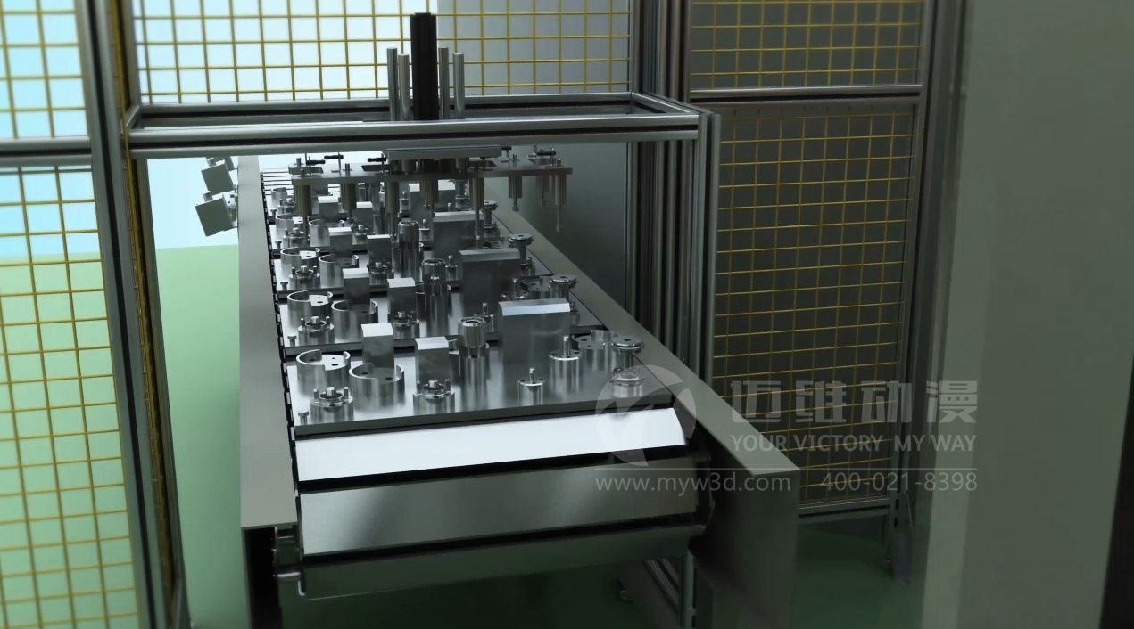 自動(dòng)機械手臂三維動(dòng)畫(huà)展示(圖4)