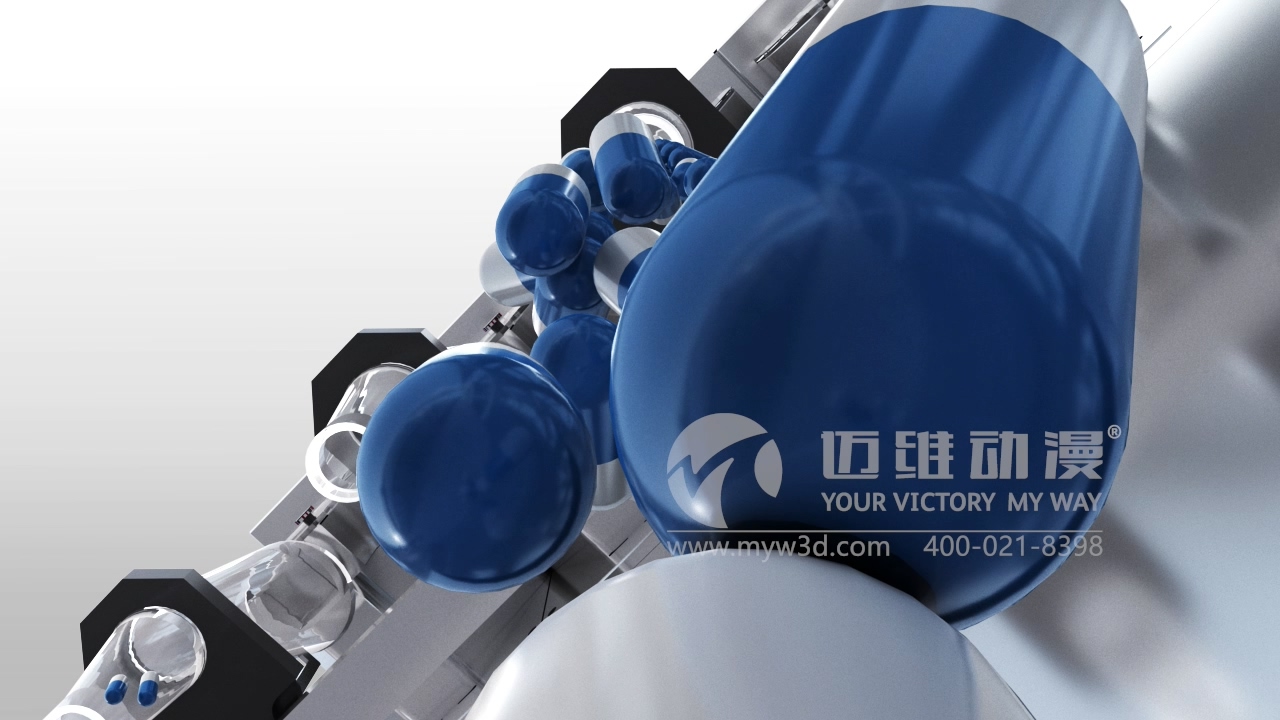 生產(chǎn)線(xiàn)三維動(dòng)畫(huà)，為制藥機械行業(yè)企業(yè)帶來(lái)6大優(yōu)勢！(圖2)