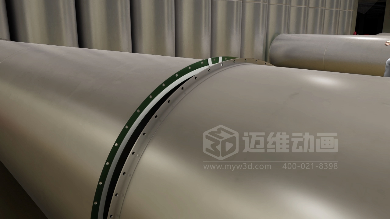 工藝排氣系統工程施工三維動(dòng)畫(huà)展示(圖3)