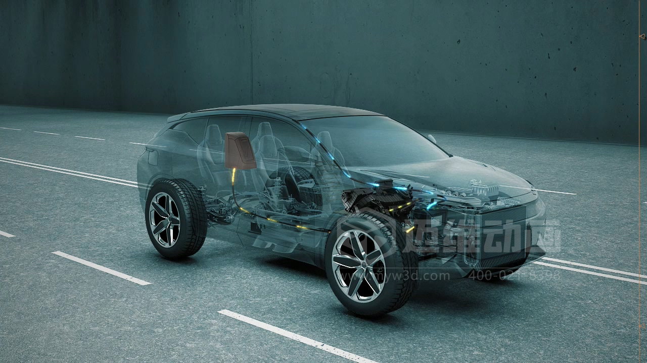 復雜結構難展示？3D動(dòng)畫(huà)為汽車(chē)零部件行業(yè)打開(kāi)“上帝視角”(圖5)