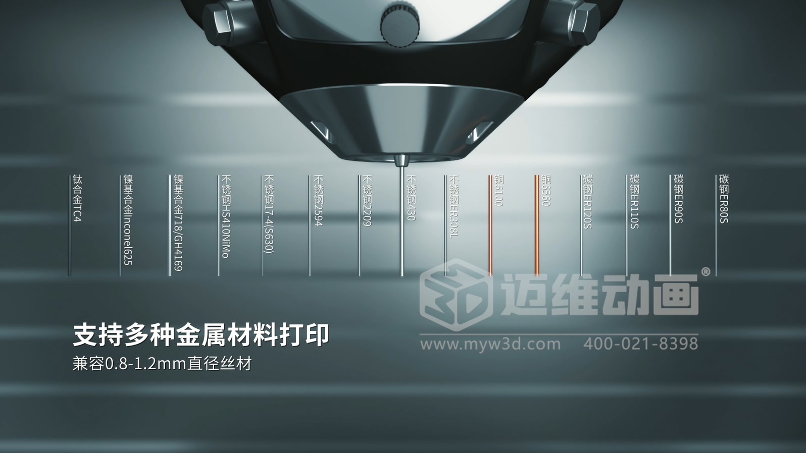 想讓客戶(hù)秒懂你的 3D 打印機？用三維動(dòng)畫(huà)展示激光送絲設備生產(chǎn)工藝，接單更輕松(圖6)