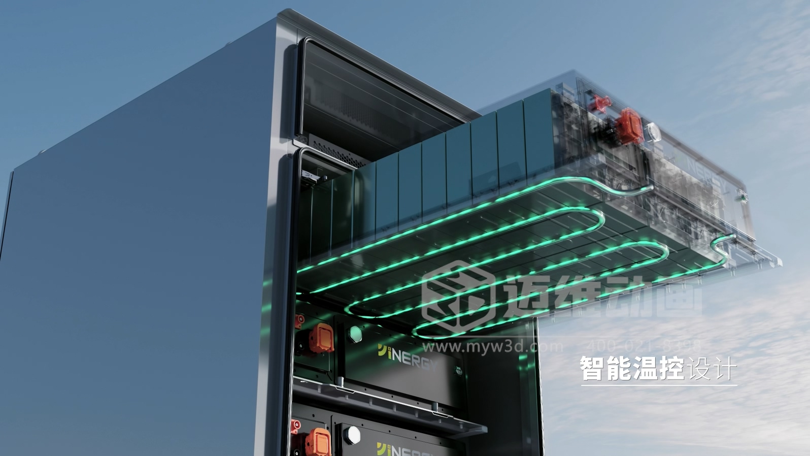 客戶(hù)總看不懂你的儲能柜？三維動(dòng)畫(huà)讓工商業(yè)儲能方案 “會(huì )說(shuō)話(huà)”(圖4)