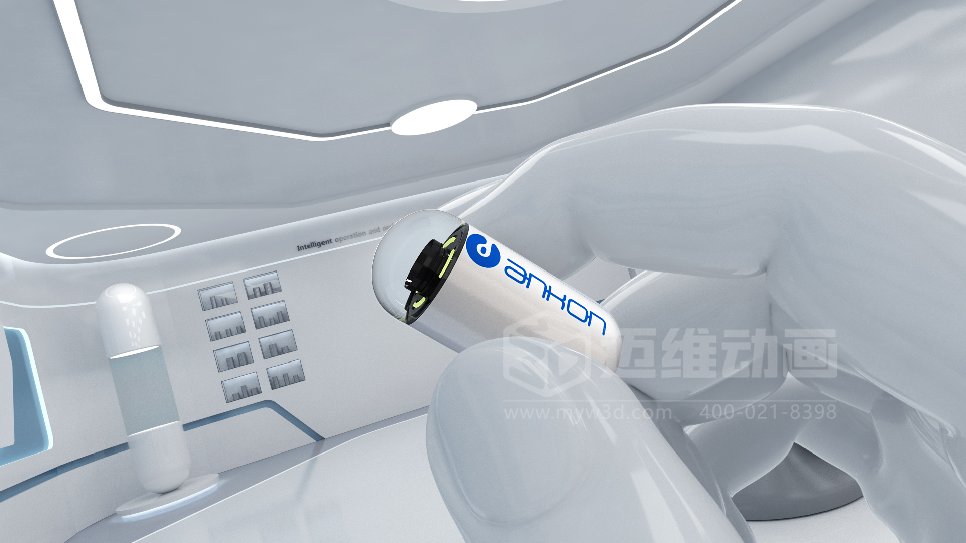 磁控膠囊機器人三維動(dòng)畫(huà)(圖2)