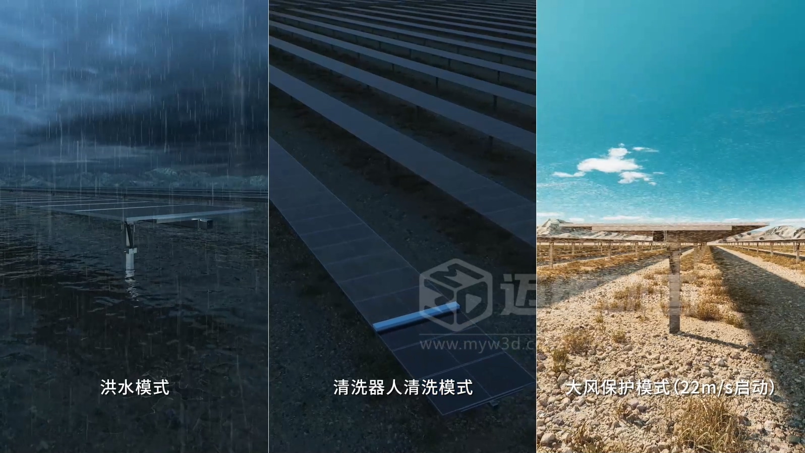 光伏支架企業(yè)營(yíng)銷(xiāo)破局：從 “文字說(shuō)” 到 “動(dòng)畫(huà)看”，跟蹤支架 3D 動(dòng)畫(huà)讓技術(shù)傳遞效率翻 3 倍(圖3)