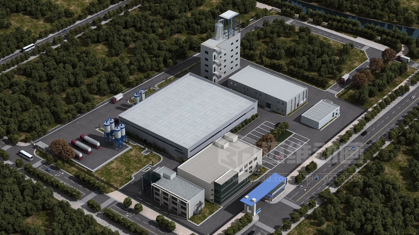 飛灰水洗資源化處理工藝三維動(dòng)畫(huà)(圖1) 飛灰水洗資源化處理工藝三維動(dòng)畫(huà)(圖1)